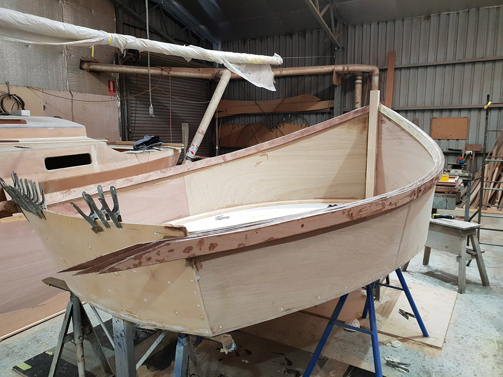 new builds - duck flat wooden boats