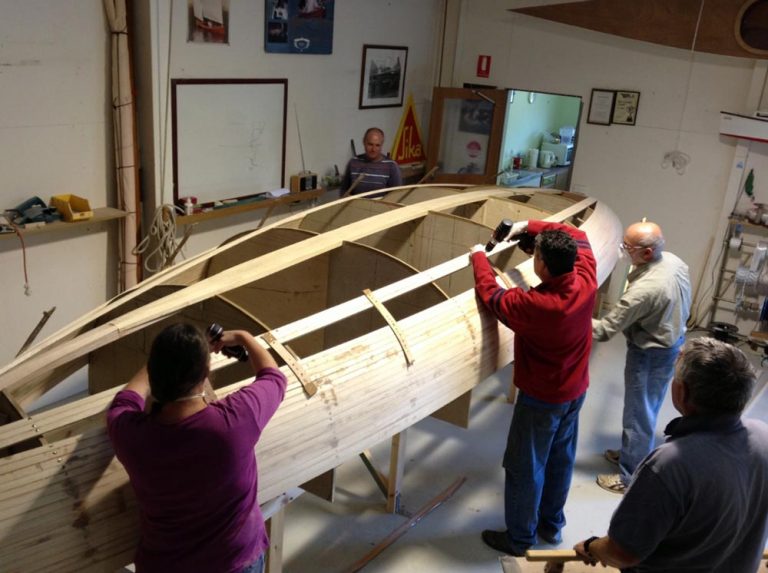Boat Building Schools/Tuition Duck Flat Wooden Boats