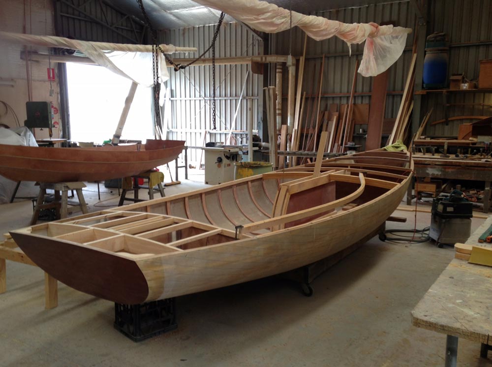 new builds - duck flat wooden boats